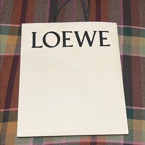 Loewe Cream Shopping Bag